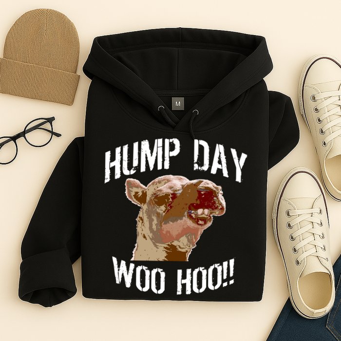 Hump Day Woo Hoo Camel Face Hoodie