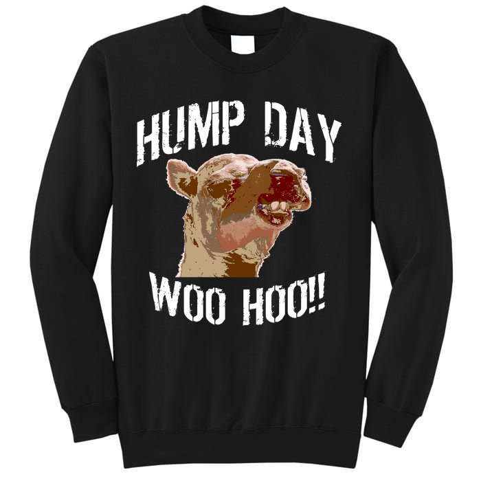 Hump Day Woo Hoo Camel Face Sweatshirt