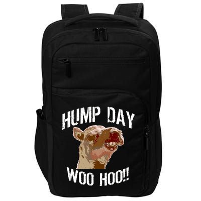 Hump Day Woo Hoo Camel Face Impact Tech Backpack