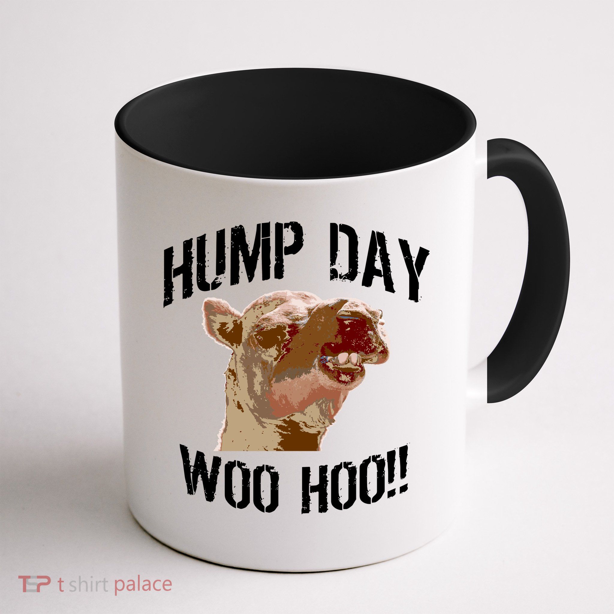 Hump Day Woo Hoo Camel Face Mug