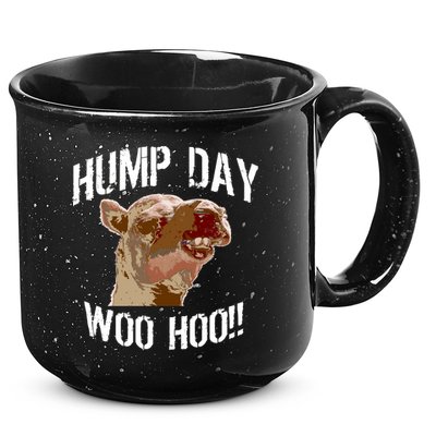 Hump Day Woo Hoo Camel Face 15oz Campfire Ceramic Mug