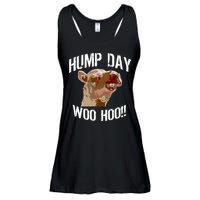 Hump Day Woo Hoo Camel Face Ladies Essential Flowy Tank