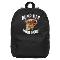 Hump Day Woo Hoo Camel Face 16 in Basic Backpack