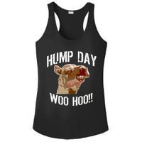 Hump Day Woo Hoo Camel Face Ladies PosiCharge Competitor Racerback Tank