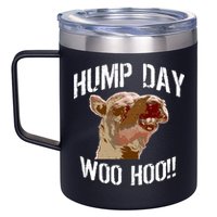 Hump Day Woo Hoo Camel Face 12oz Stainless Steel Coffee Mug