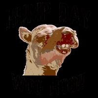 Hump Day Woo Hoo Camel Face 16oz Travel Tumbler