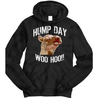 Hump Day Woo Hoo Camel Face Tie Dye Hoodie