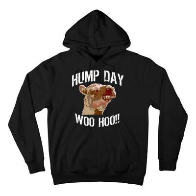 Hump Day Woo Hoo Camel Face Tall Hoodie
