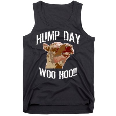 Hump Day Woo Hoo Camel Face Tank Top