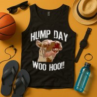 Hump Day Woo Hoo Camel Face Tank Top