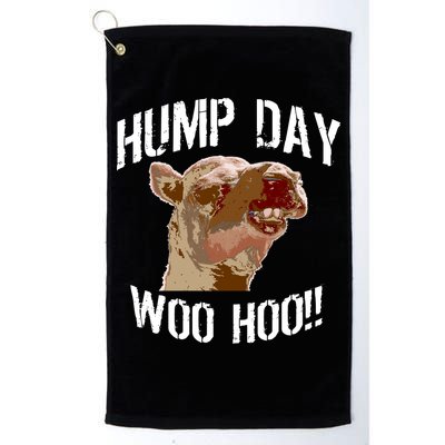Hump Day Woo Hoo Camel Face Golf Towel