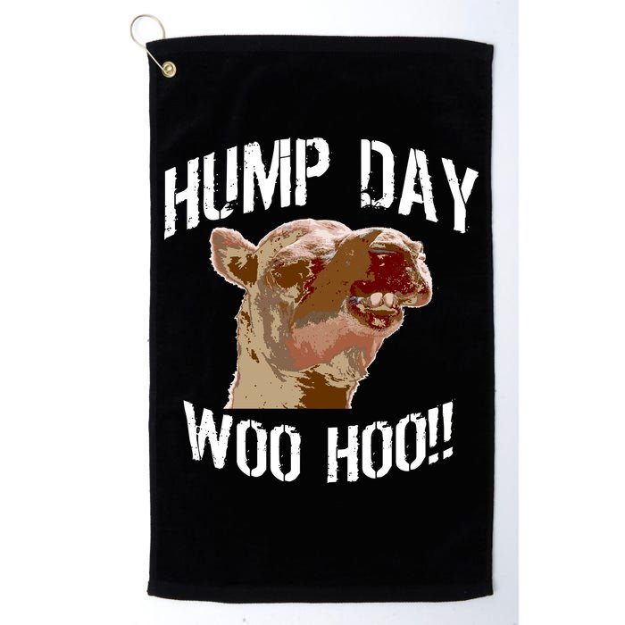 Hump Day Woo Hoo Camel Face Golf Towel