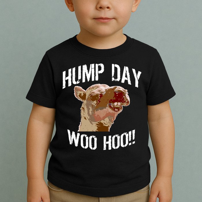 Hump Day Woo Hoo Camel Face Toddler T-Shirt