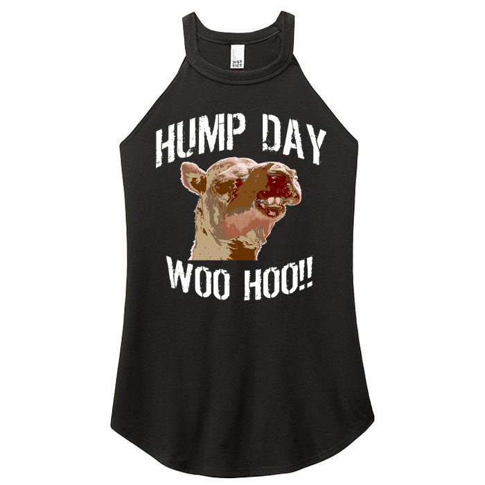 Hump Day Woo Hoo Camel Face Women's Perfect Tri Rocker Tank
