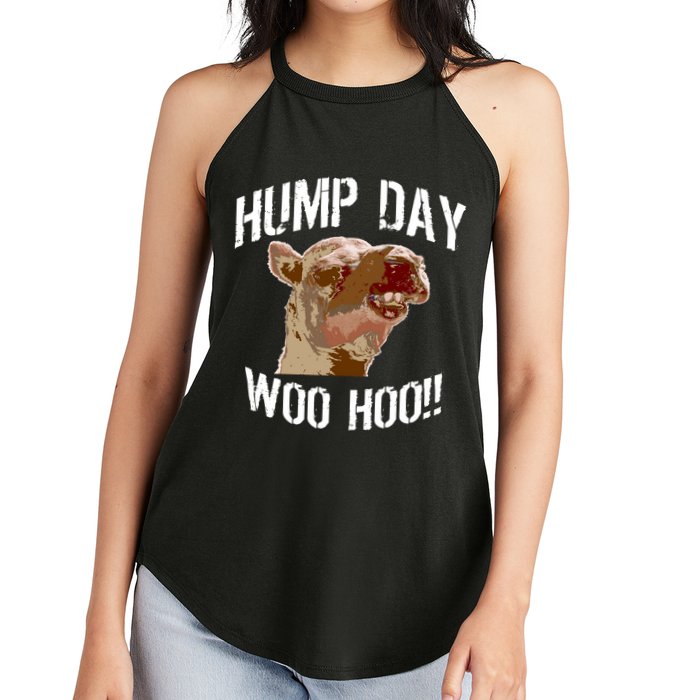 Hump Day Woo Hoo Camel Face Women's Perfect Tri Rocker Tank