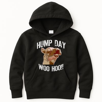 Hump Day Woo Hoo Camel Face Kids Hoodie
