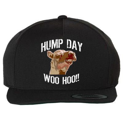 Hump Day Woo Hoo Camel Face Wool Snapback Cap