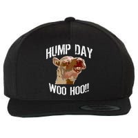 Hump Day Woo Hoo Camel Face Wool Snapback Cap