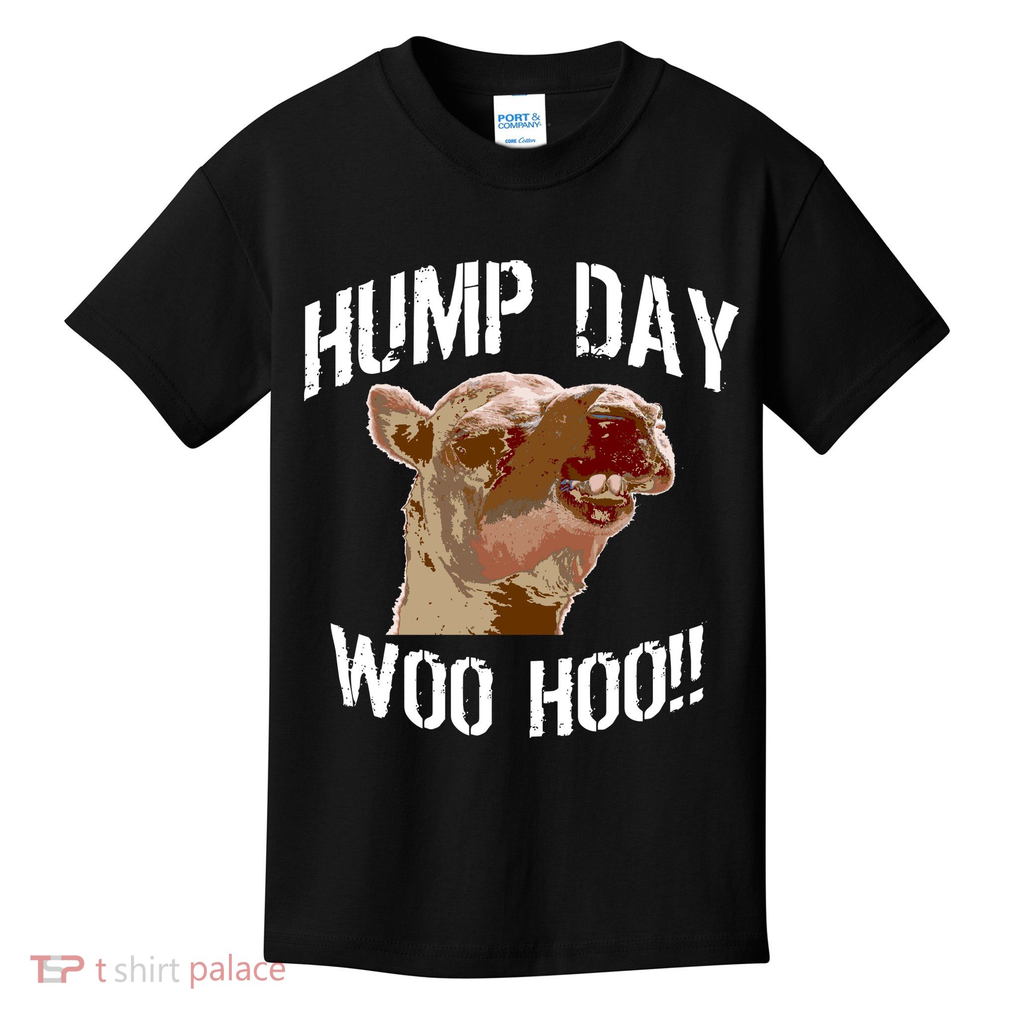Hump Day Woo Hoo Camel Face Kids T-Shirt
