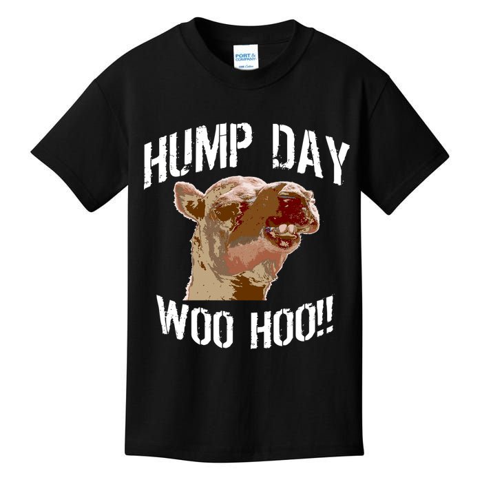 Hump Day Woo Hoo Camel Face Kids T-Shirt