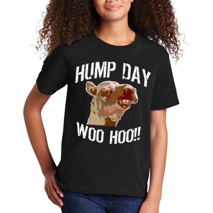 Hump Day Woo Hoo Camel Face Kids T-Shirt