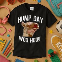 Hump Day Woo Hoo Camel Face Kids T-Shirt