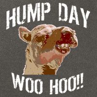 Hump Day Woo Hoo Camel Face Cotton Canvas Backpack
