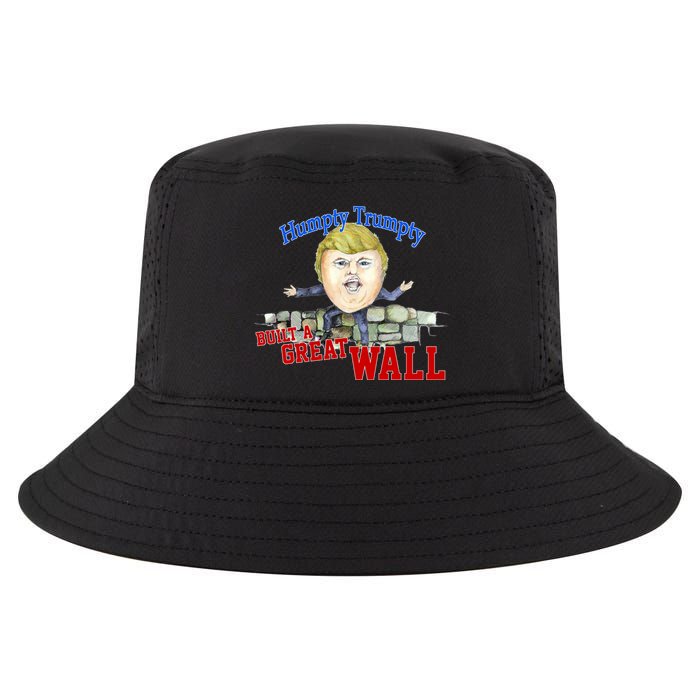 Humpty Trumpty Build A Great Wall Cool Comfort Performance Bucket Hat