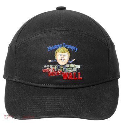 Humpty Trumpty Build A Great Wall 7-Panel Snapback Hat