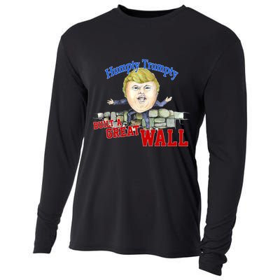 Humpty Trumpty Build A Great Wall Cooling Performance Long Sleeve Crew