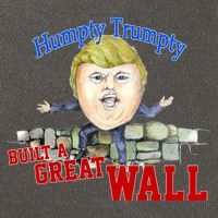 Humpty Trumpty Build A Great Wall Cotton Canvas Backpack