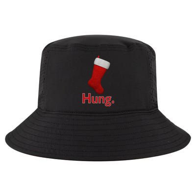 Hung Funny Christmas Cool Comfort Performance Bucket Hat