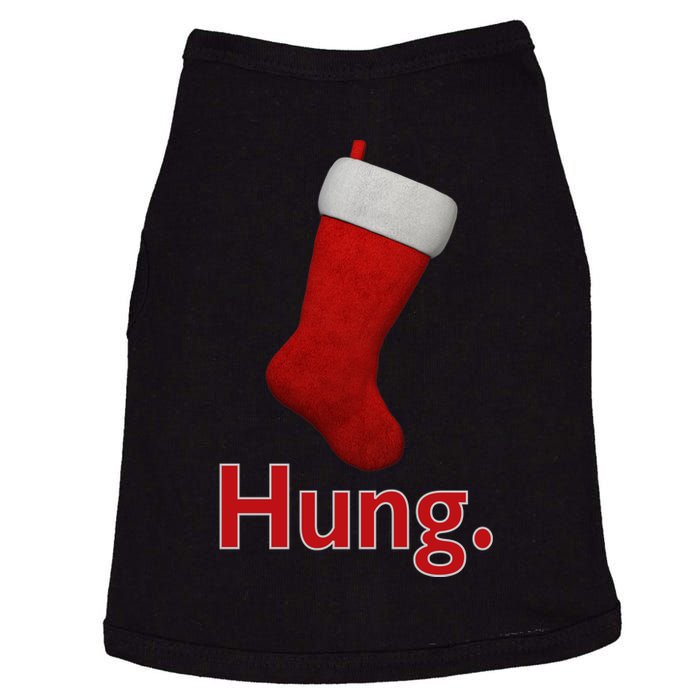 Hung Funny Christmas Doggie Tank