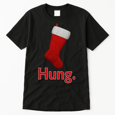 Hung Funny Christmas Tall T-Shirt