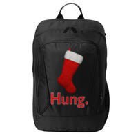 Hung Funny Christmas City Backpack