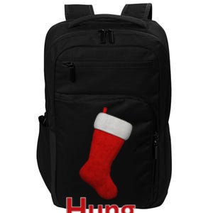 Hung Funny Christmas Impact Tech Backpack