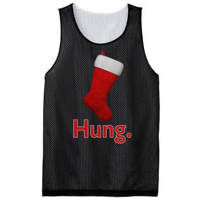 Hung Funny Christmas Mesh Reversible Basketball Jersey Tank