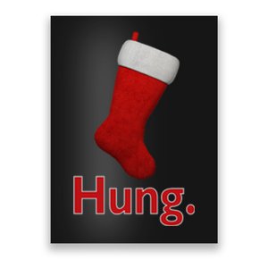 Hung Funny Christmas Poster