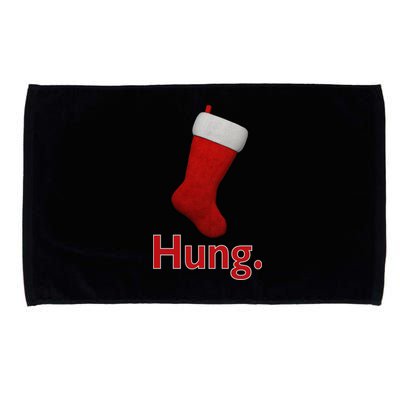 Hung Funny Christmas Microfiber Hand Towel