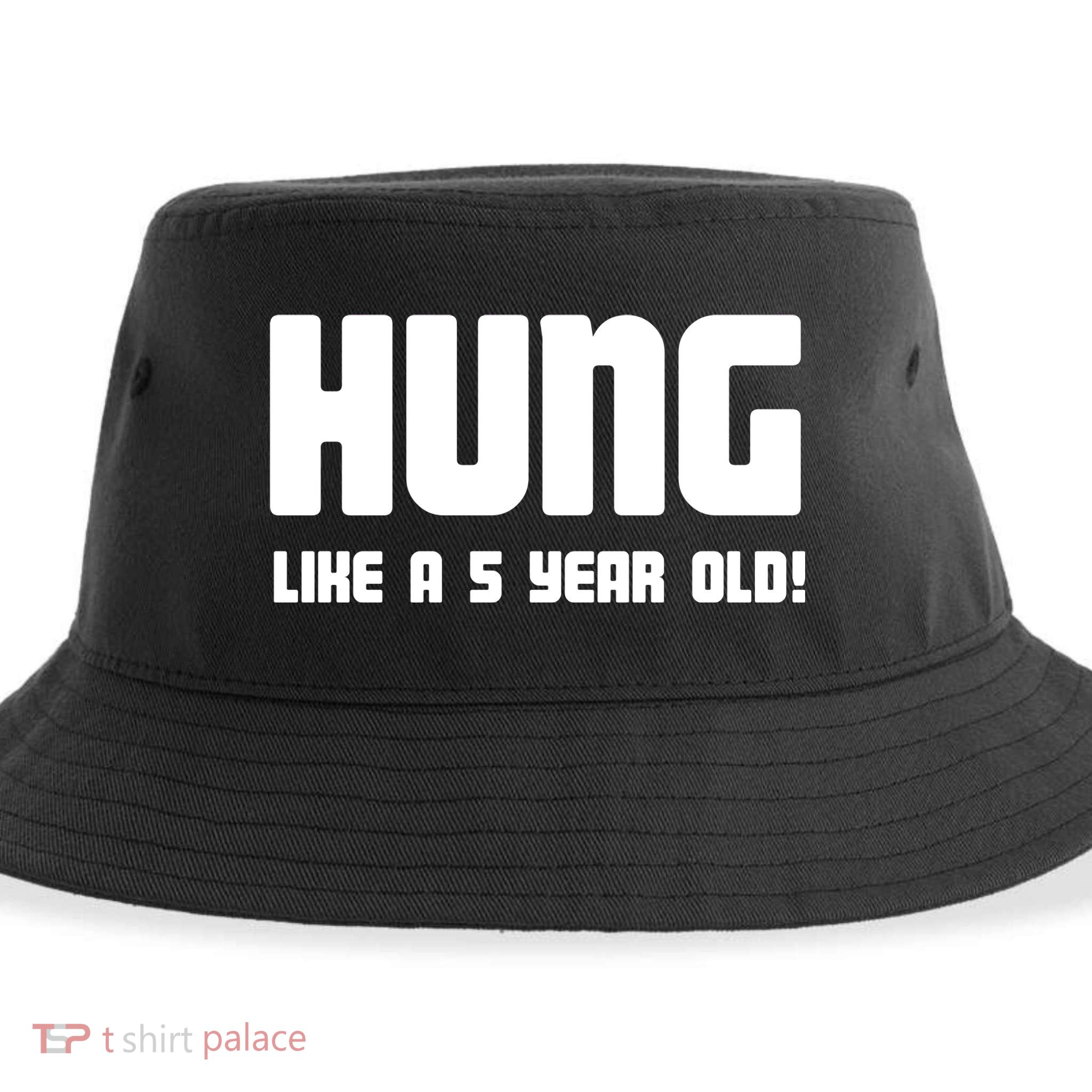 Hung Like A 5 Year Old Sustainable Bucket Hat