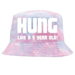 Hung Like A 5 Year Old Tie-Dyed Bucket Hat