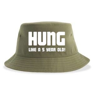 Hung Like A 5 Year Old Sustainable Bucket Hat