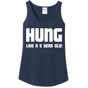 Hung Like A 5 Year Old Ladies Essential Tank