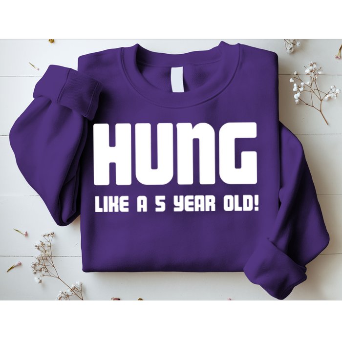 Hung Like A 5 Year Old Sweatshirt