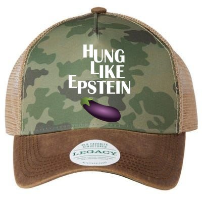 Hung Like Epstein Legacy Tie Dye Trucker Hat