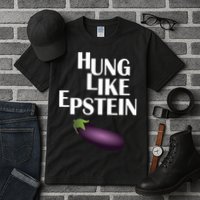Hung Like Epstein Tall T-Shirt