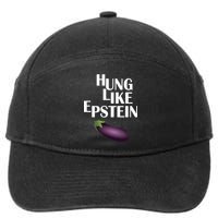 Hung Like Epstein 7-Panel Snapback Hat