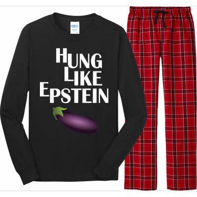 Hung Like Epstein Long Sleeve Pajama Set