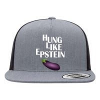 Hung Like Epstein Flat Bill Trucker Hat