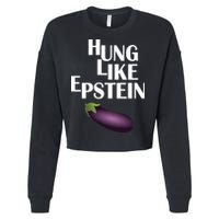 Hung Like Epstein Cropped Pullover Crew